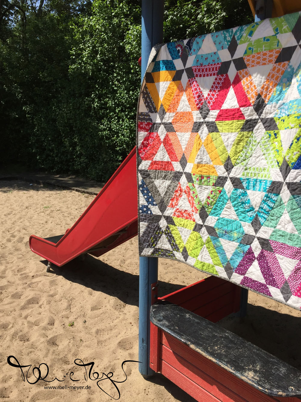 Thorge's Babyquilt "Hopscotch" | mell-meyer.de