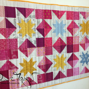 Lina's Quilt "Pink Stars" | mell-meyer.de