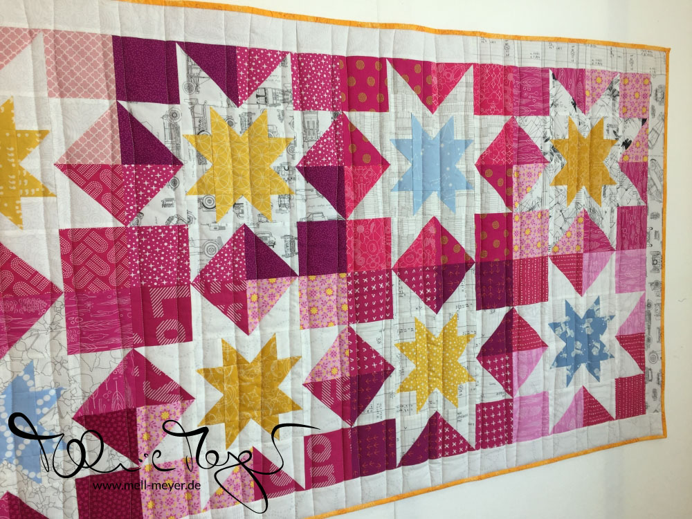 Lina's Quilt "Pink Stars" | mell-meyer.de
