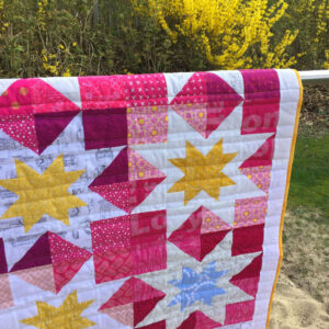 Lina's Quilt "Pink Stars" | mell-meyer.de