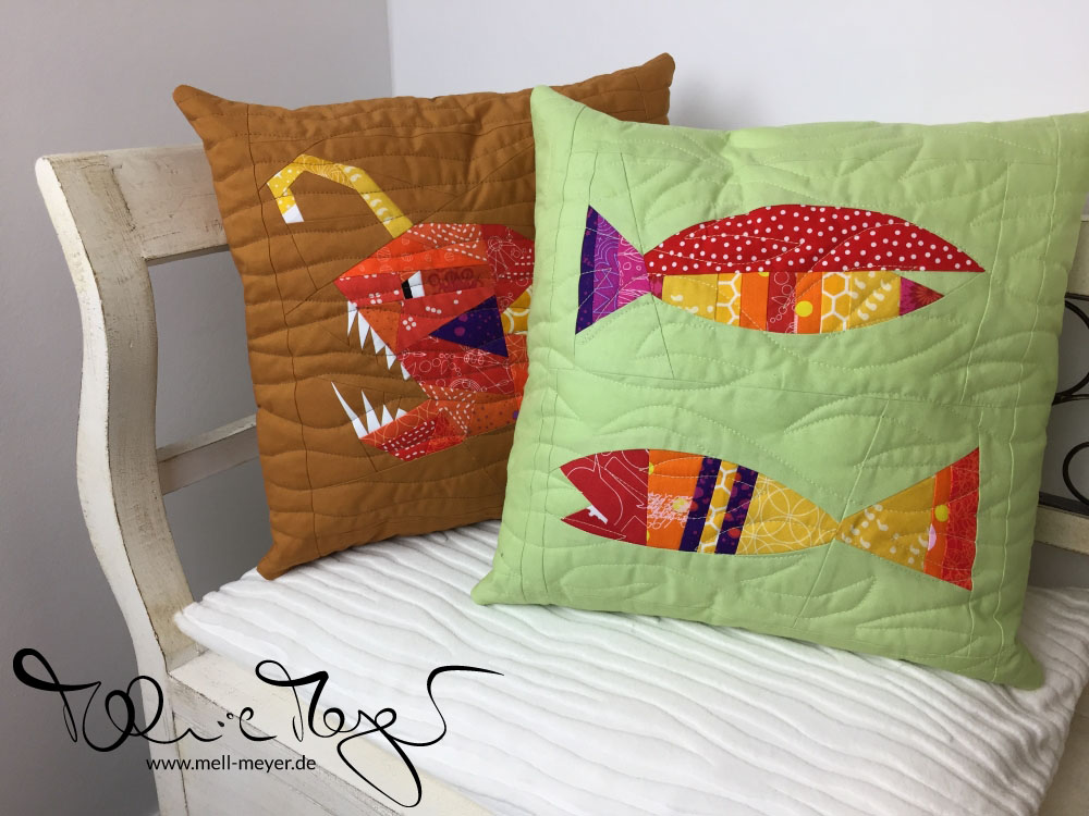 "Folksy Fish" Pillows | mell-meyer.de