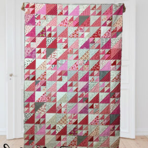 Pink HSTs Quilt | mell-meyer.de