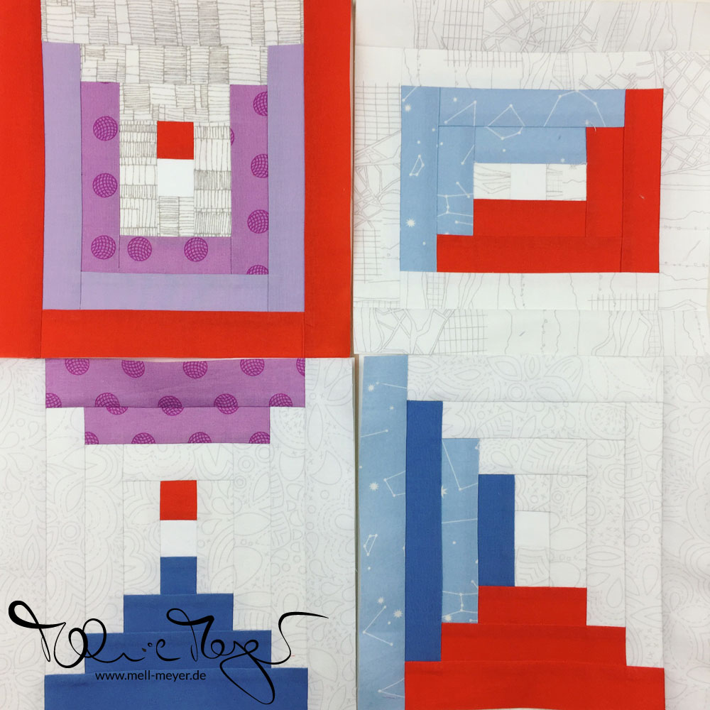 Quilty Circle of Bees - October 2017 | mell-meyer.de