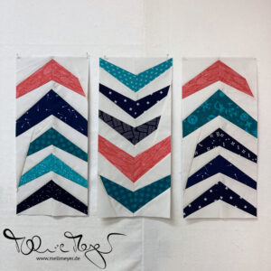 Free Pattern “Wonky Chevrons”