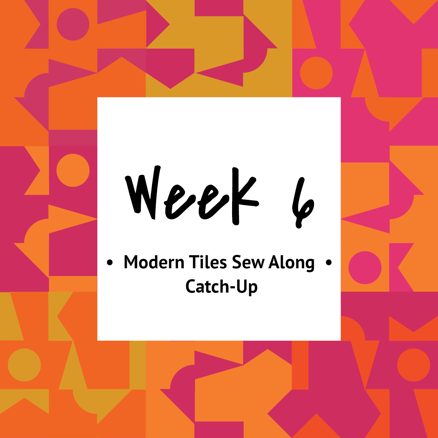 Modern Tiles Sew Along | mellmeyer.de