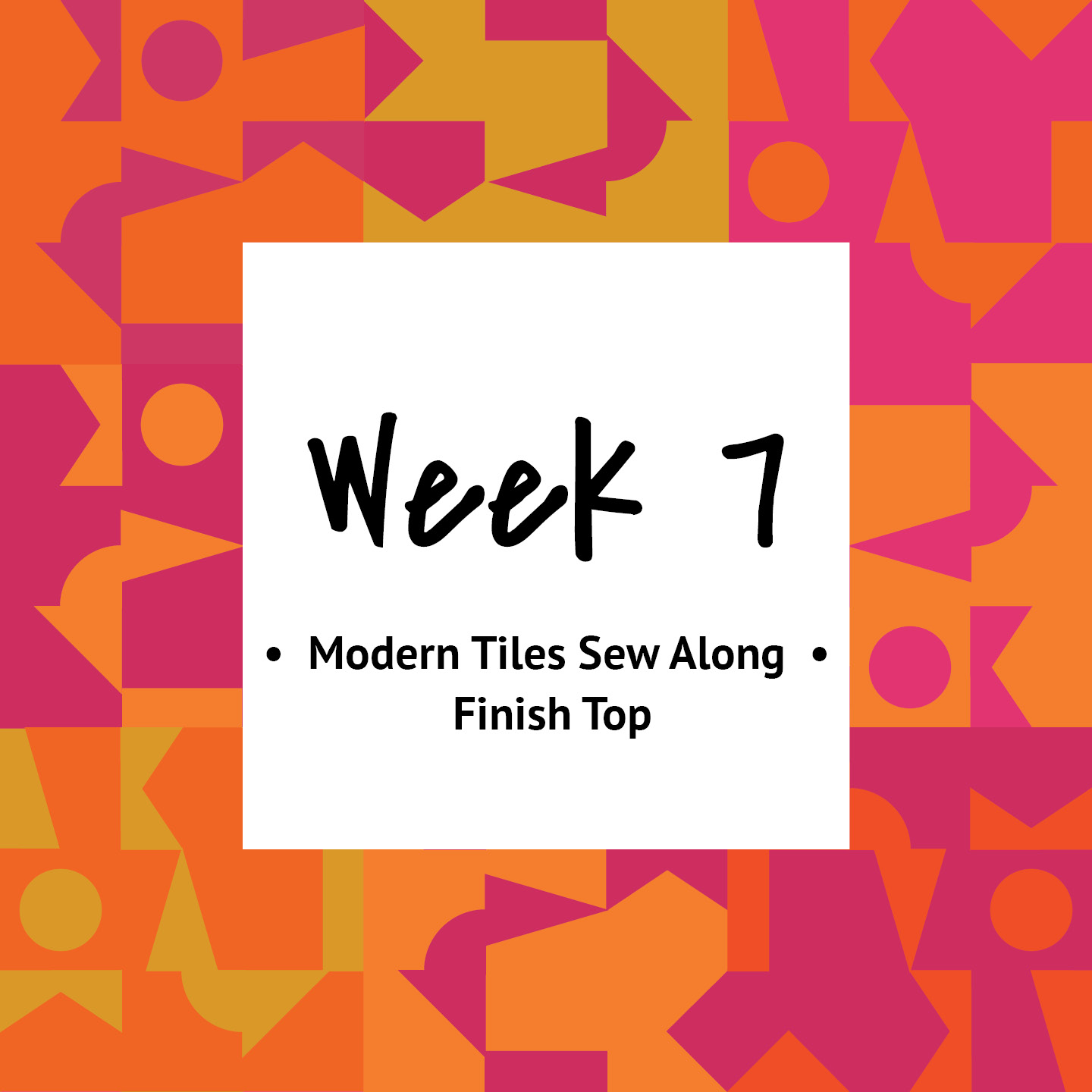 Modern Tiles Sew Along | mellmeyer.de